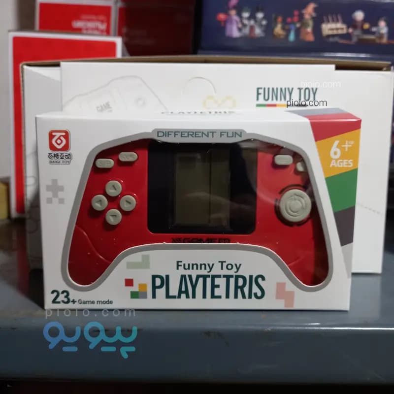 کنسول بازی آتاری دستی تتریس طرح دسته بازی مدل PLAYTETRIS — تصویر ۷