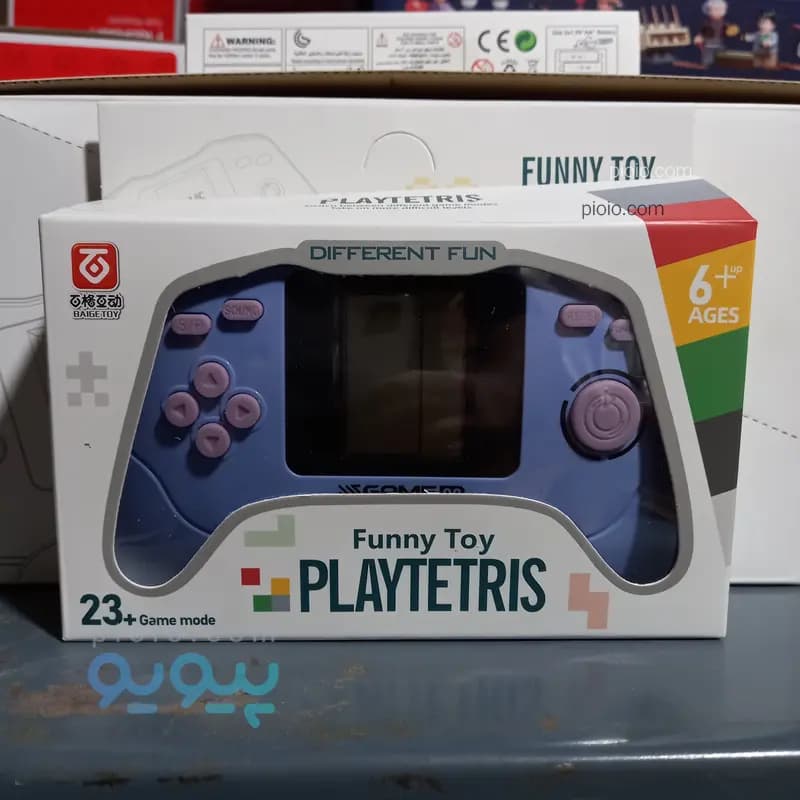 کنسول بازی آتاری دستی تتریس طرح دسته بازی مدل PLAYTETRIS — تصویر ۵