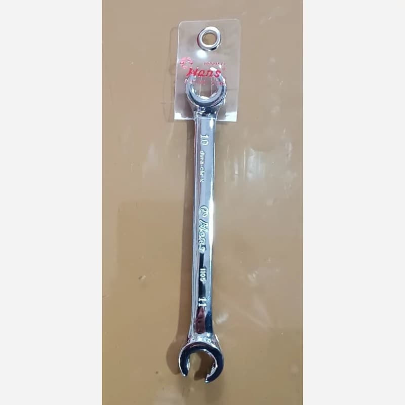 آچار دو سر رینگ چاک دار 11×10 هنس