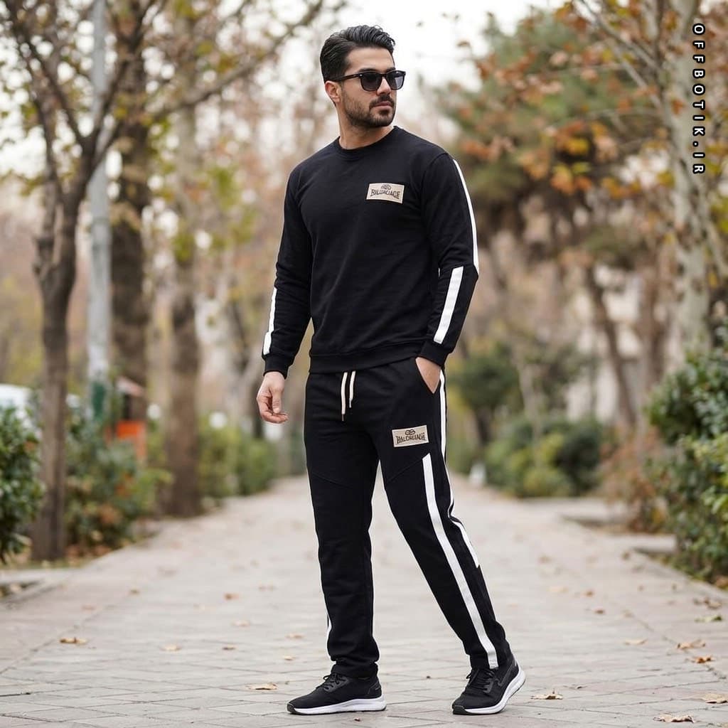 ست بلوز و شلوار اسپرت مدل TX860 (طرح Balenciaga) — تصویر ۴