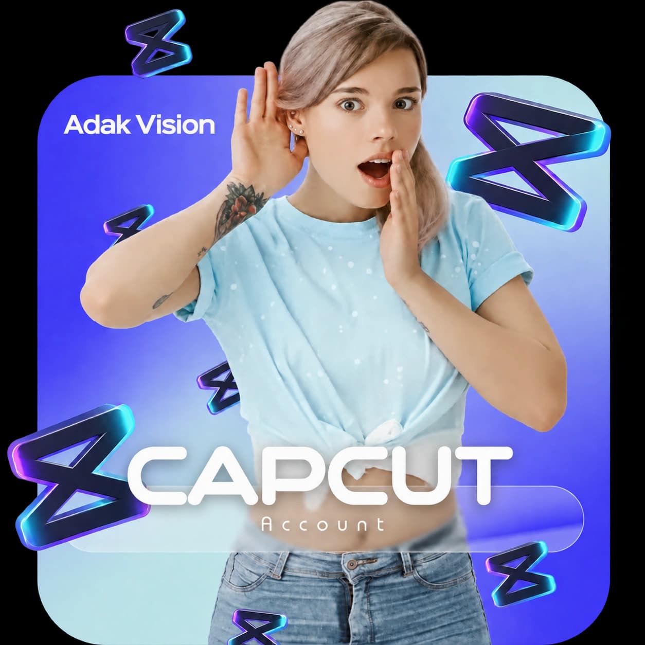 اکانت کپ کات CapCut پرو شارژ آنی
