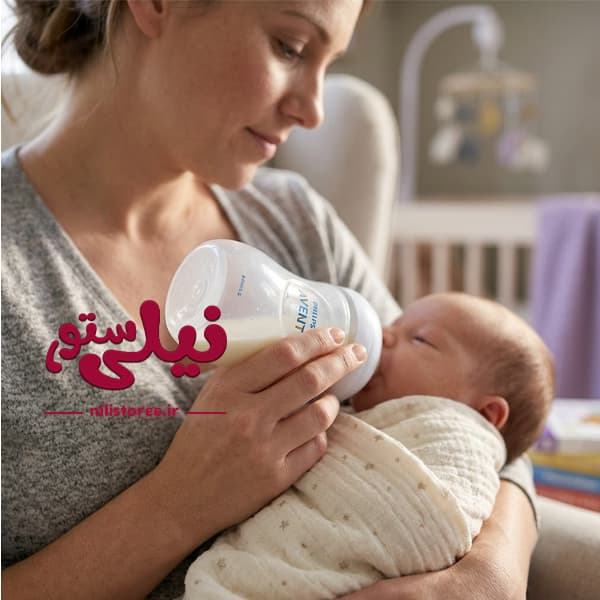 شیشه شیر نوزاد برند اونت AVENT ظرفیت 260 میلی لیتر