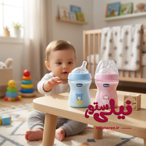 شیشه شیر 250 میلی لیتر برند چیکو CHICCO اورجینال