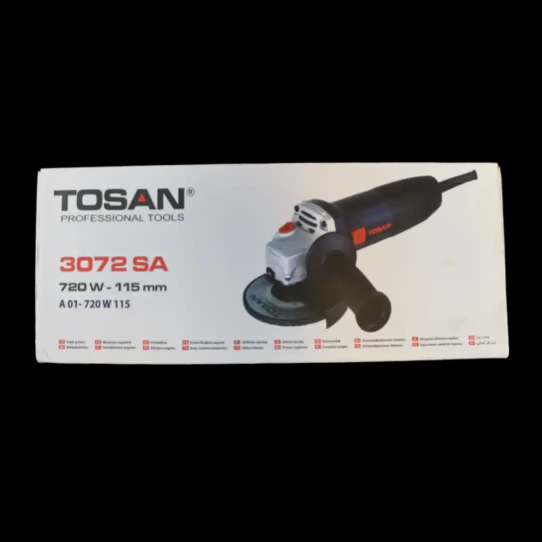 مینی فرز 720 وات بدنه باریک توسن مدل 3072SA — تصویر ۲
