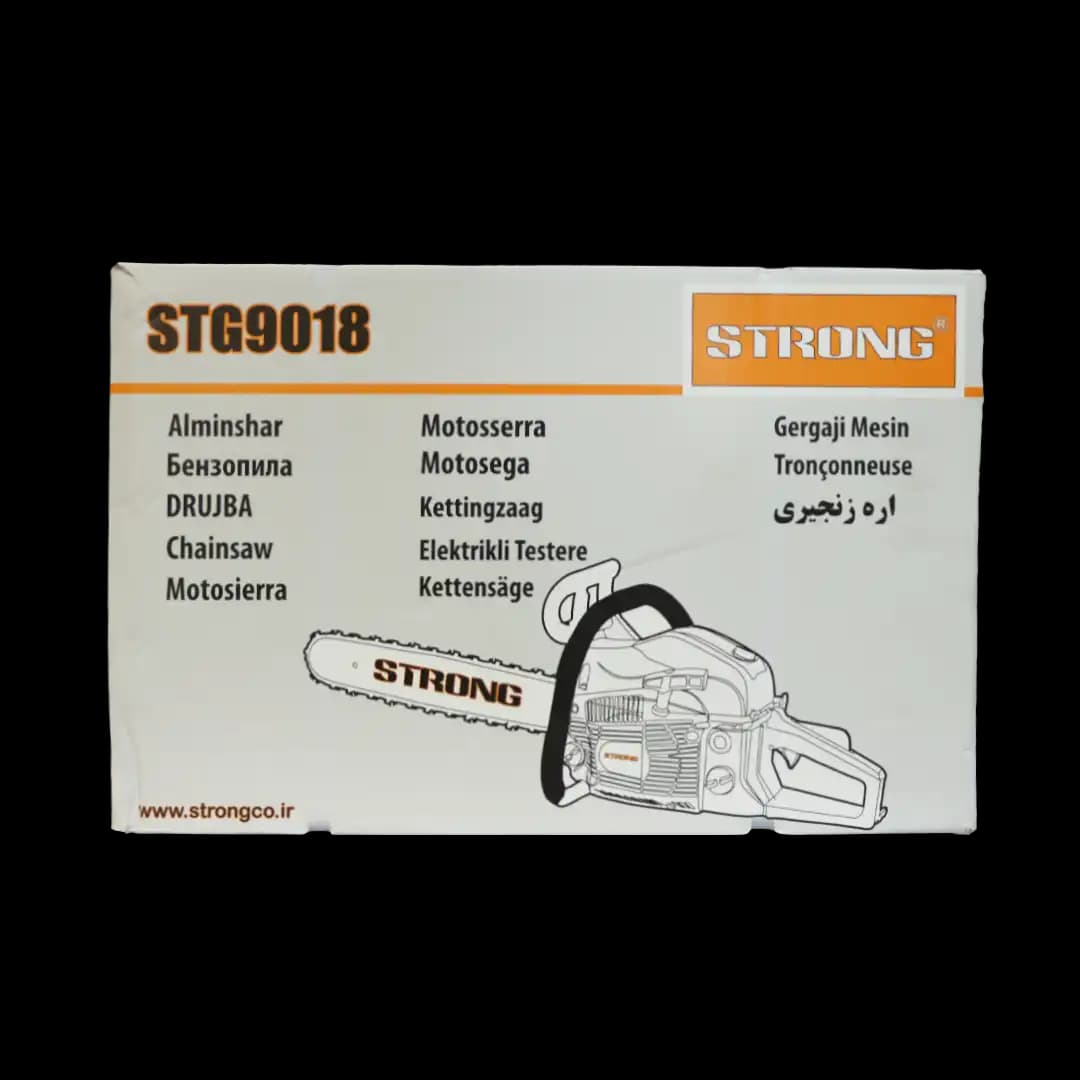اره بنزینی 45 سانت استرانگ مدل STG9018 — تصویر ۲