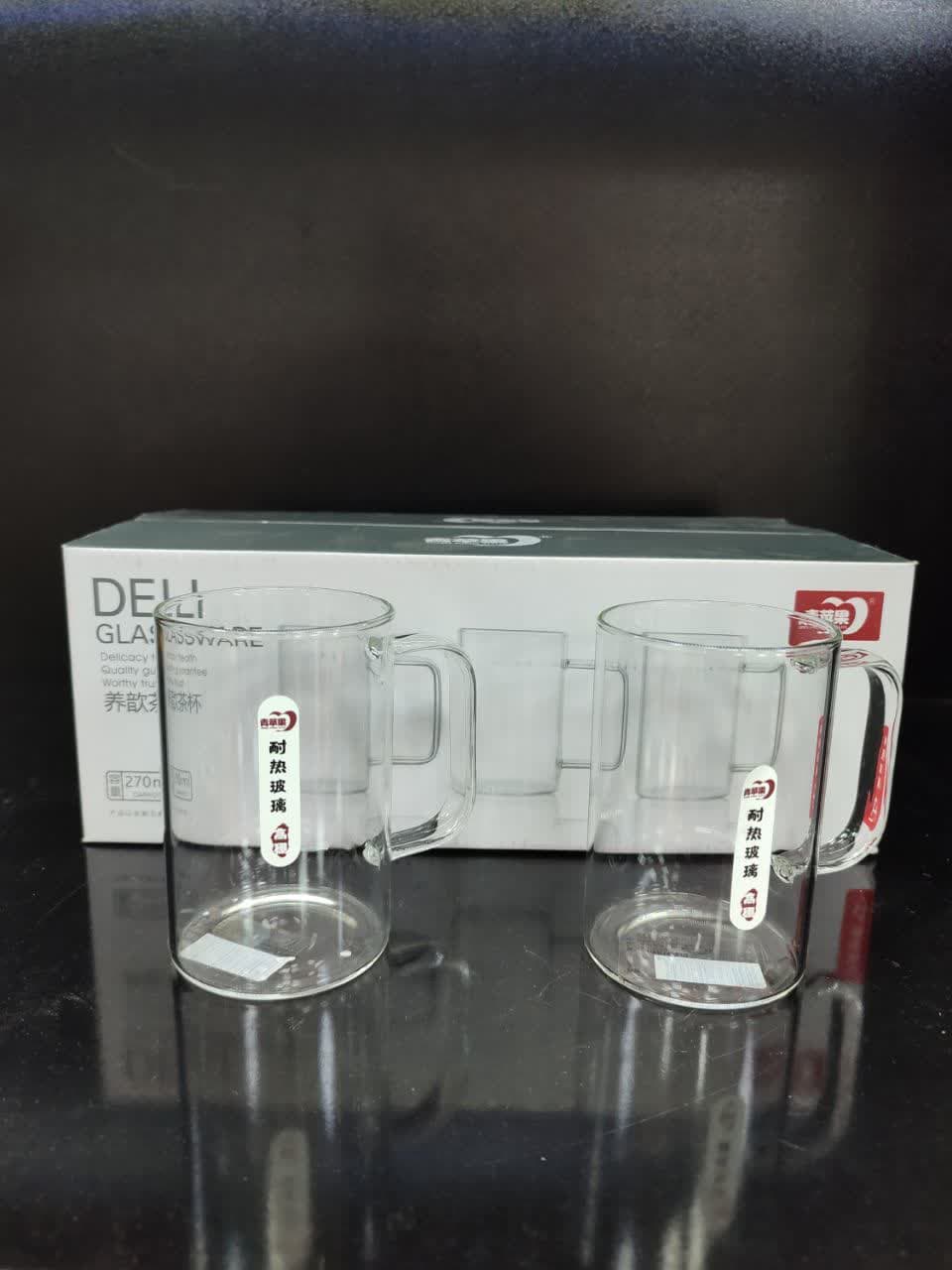 لیوان تمام پیرکس درجه یک DELI — تصویر ۲