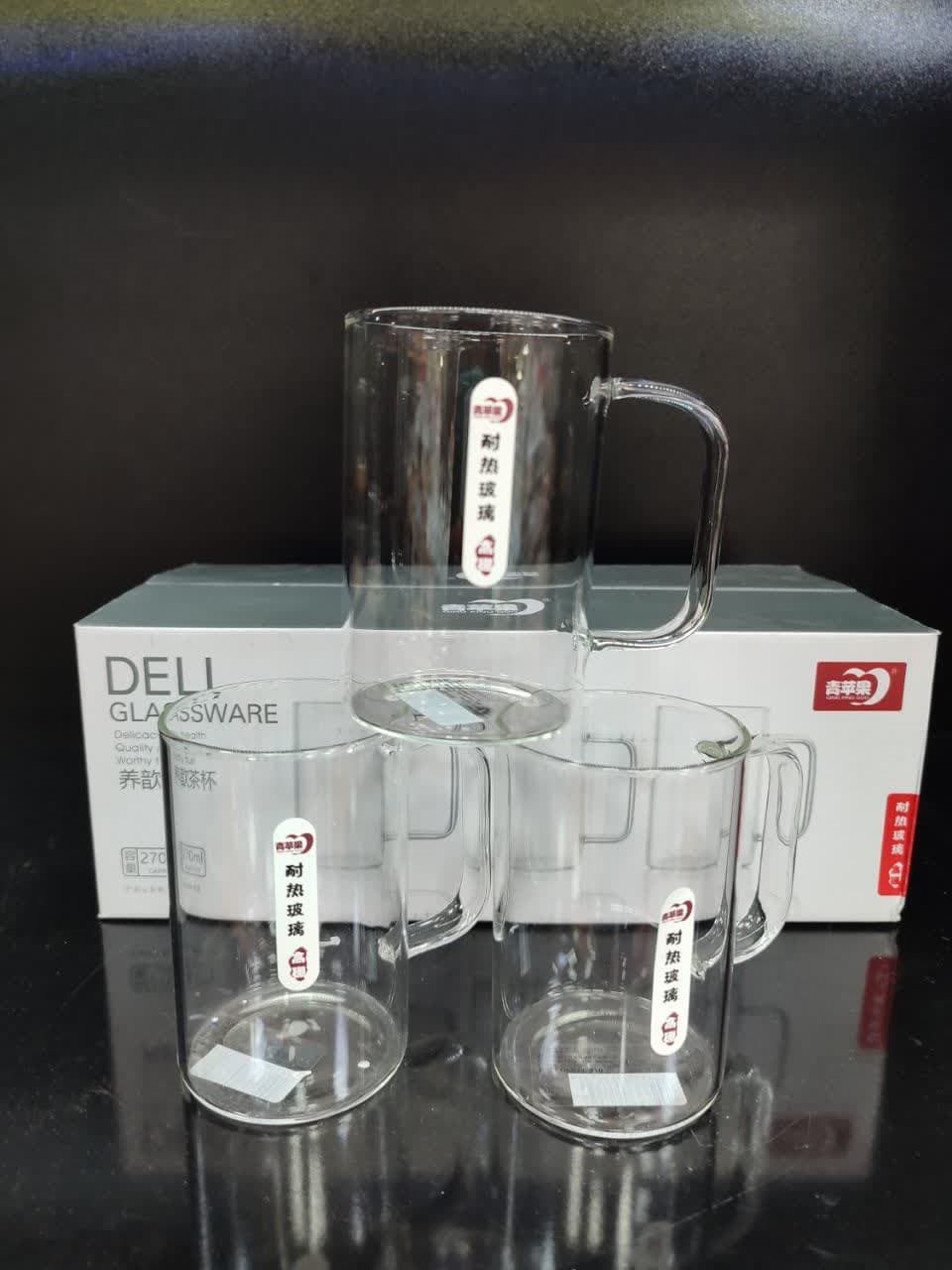 لیوان تمام پیرکس درجه یک DELI