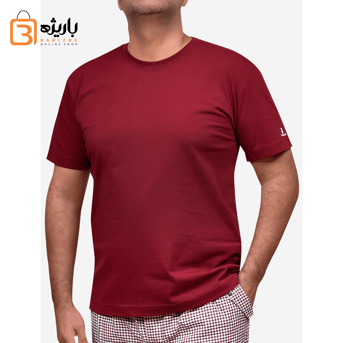 تیشرت یقه گرد ساروک
