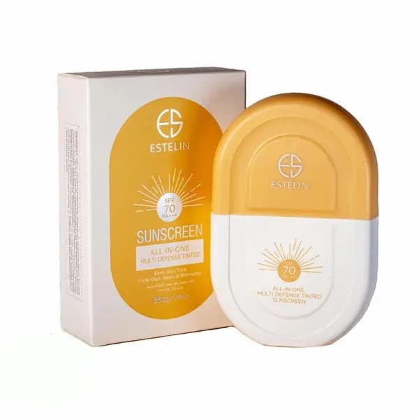 کرم ضدآفتاب رنگی استیلن All-In-One با SPF 70