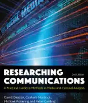 دانلود کتاب Researching Communications: A Practical Guide to Methods in Media and Cultural Analysis – پژوهش در ارتباطات: راهنمای عملی…