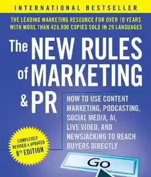 دانلود کتاب The new rules of marketing & PR : how to use content marketing, podcasting, social media, AI, live…