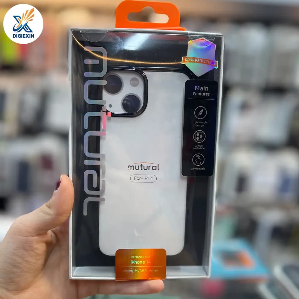 کاور شفاف mutural مناسب برای آیفون 14 نرمال