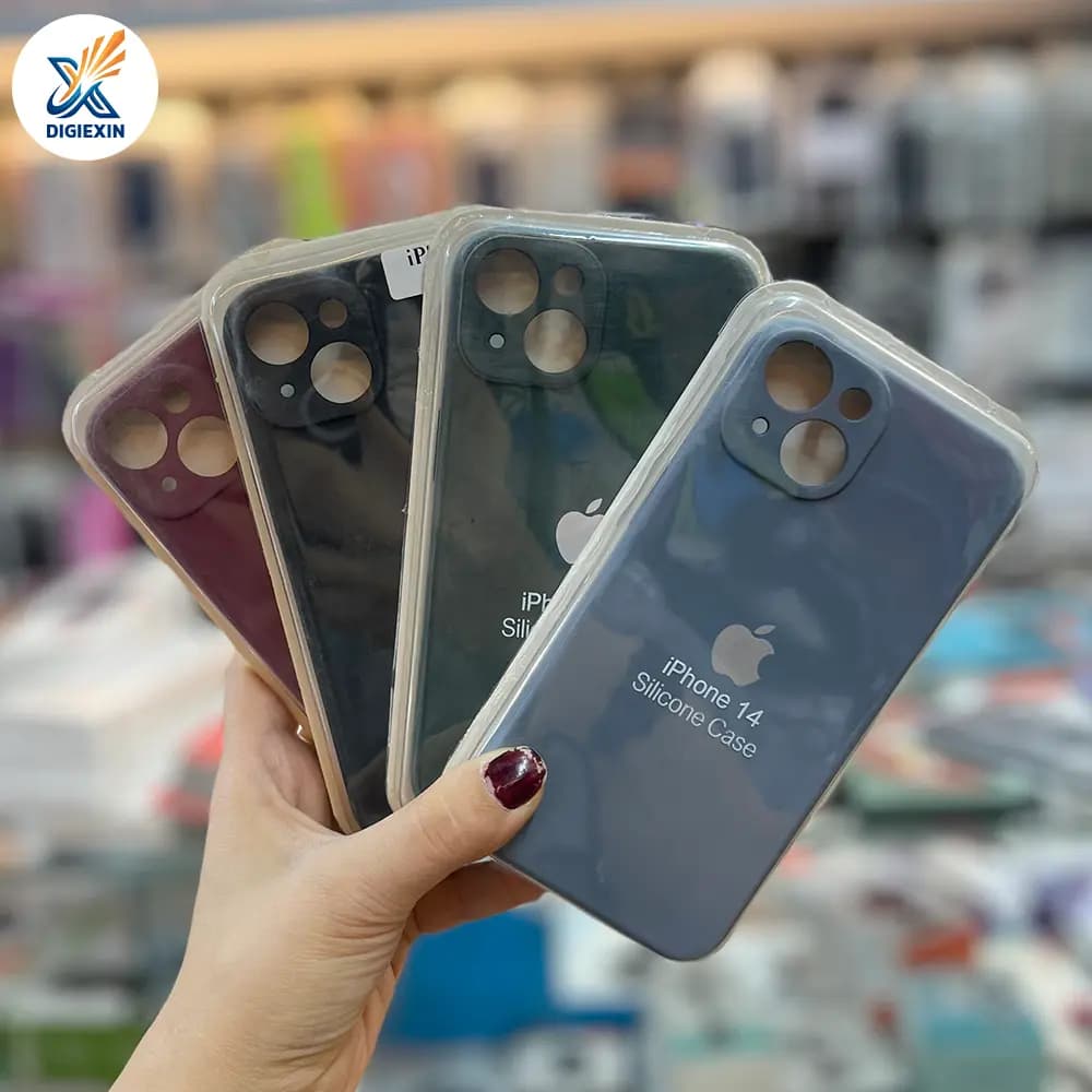 کاور سیلکونی اصل مناسب برای آیفون 14 نرمال