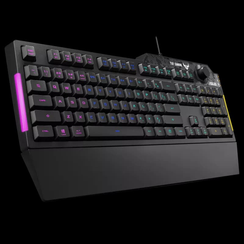 کیبورد با سیم گیمینگ ایسوس مدل TUF RA04 Gaming K1 — تصویر ۳