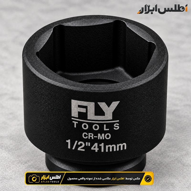 بکس 1/2 اینچ 41 میلی‌متر کوتاه 6پر فلای‌تولز مدل 5521041