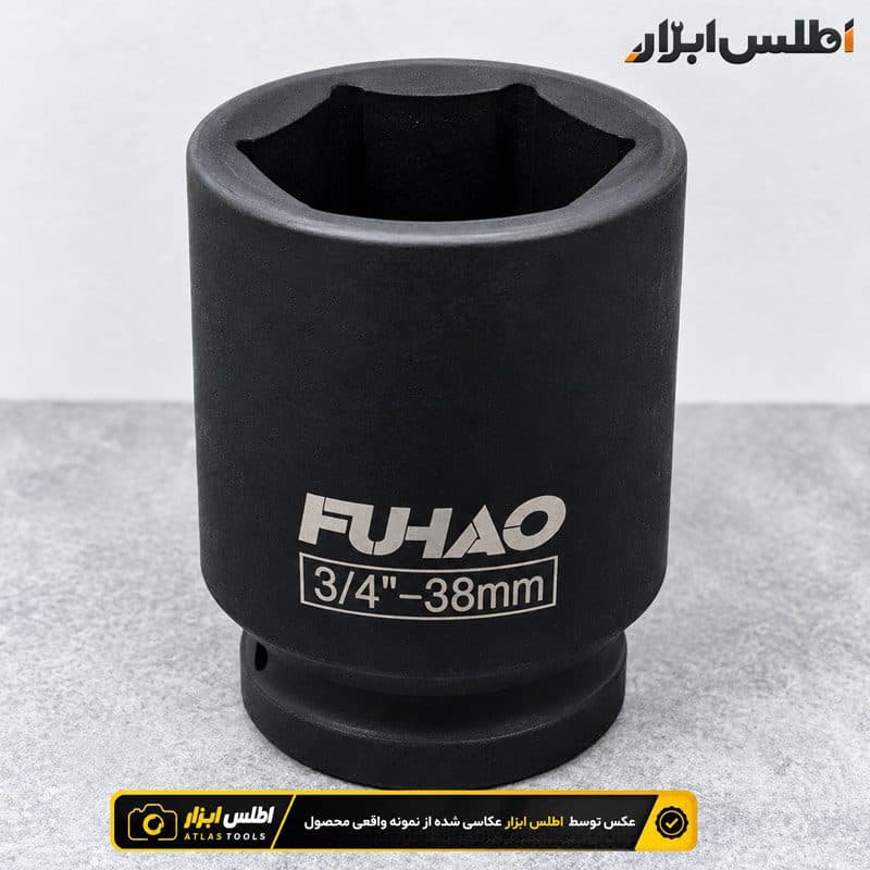 بکس 38 میلیمتر 3/4 اینچ 6پر FUHAO بلند