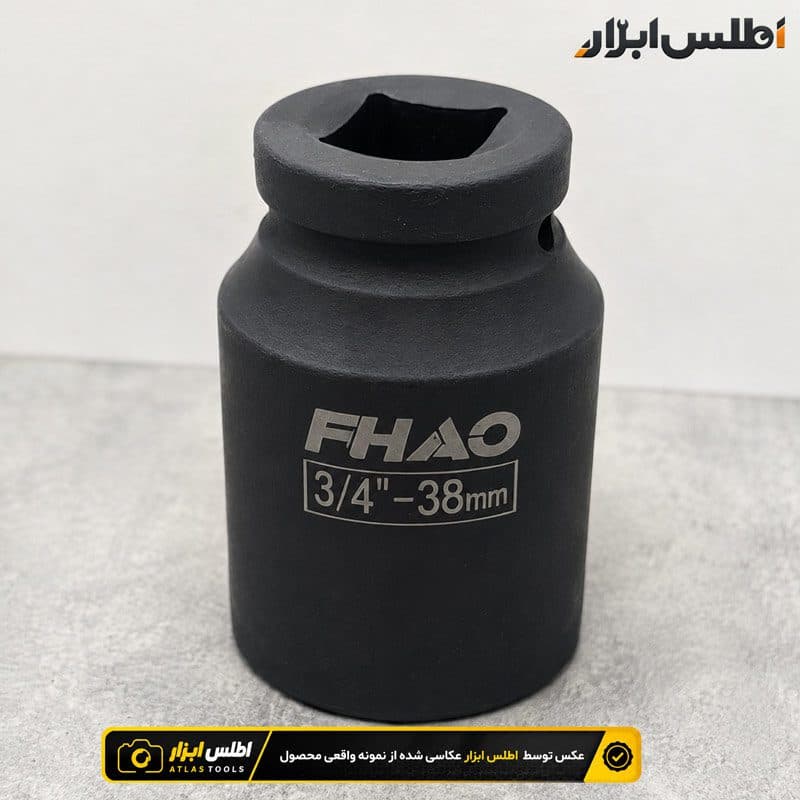 بکس 38 میلی‌متر 3/4 اینچ 6پر FUHAO بلند — تصویر ۴