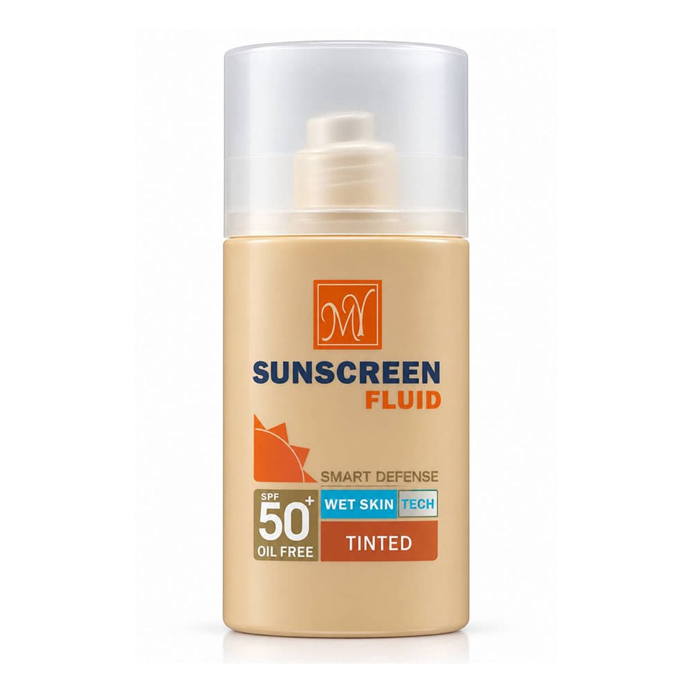 ضد آفتاب مای فلوییدی رنگی اسمارت دیفنس MY SUNSCREEN FLUID TINTED SPF 50