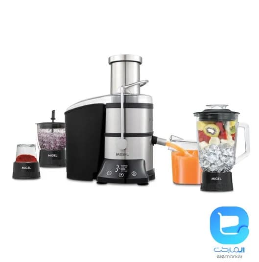 آبمیوه گیری میگل مدل GPJ802 ۴ کاره ظرفیت ۱ لیتر