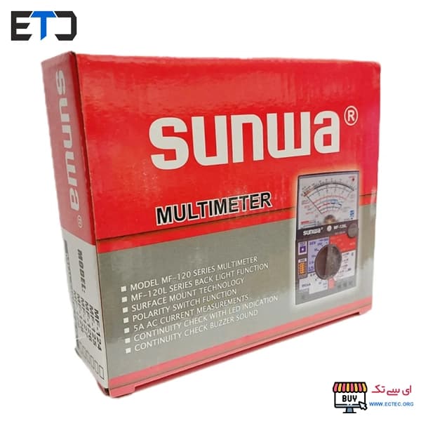 مولتی متر عقربه ای آنالوگ سانوا SUNWA MF-128L — تصویر ۳