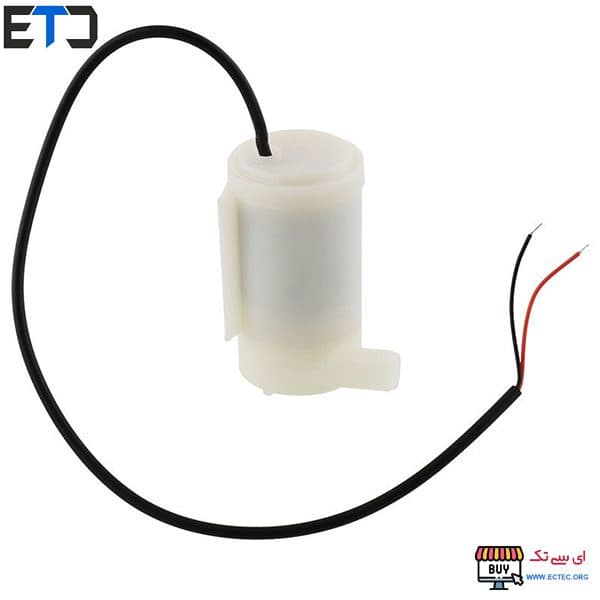 موتور پمپ آب مینیاتوری شناور 3 تا 5 ولت MINI SUBMERSIBLE WATER PUMP — تصویر ۲