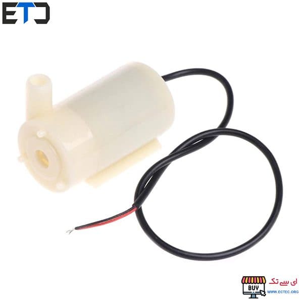 موتور پمپ آب مینیاتوری شناور 3 تا 5 ولت MINI SUBMERSIBLE WATER PUMP — تصویر ۳