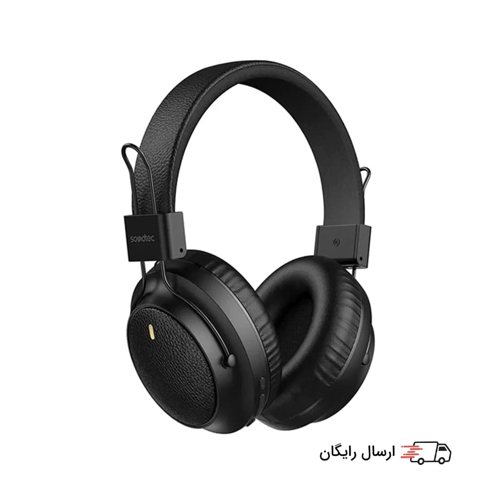 هدفون بلوتوثی بی سیم پرودو Porodo Leather-Finish PDSTCYZ18