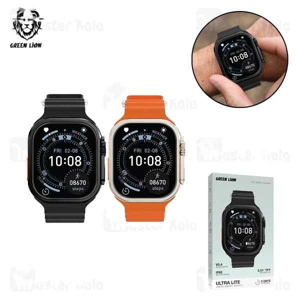 ساعت هوشمند اپل واچ گرین لاین Green Lion Ultra Lite 49mm GNULTRLTESWBK — تصویر ۱۰