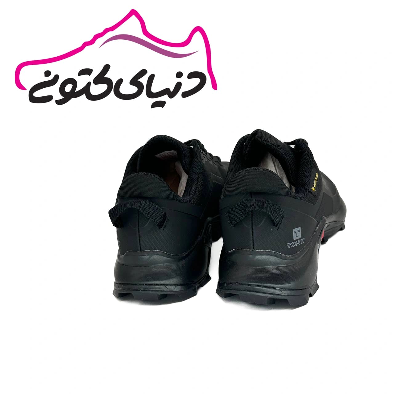 کتونی تاپلی مشکی اورجینال — تصویر ۴