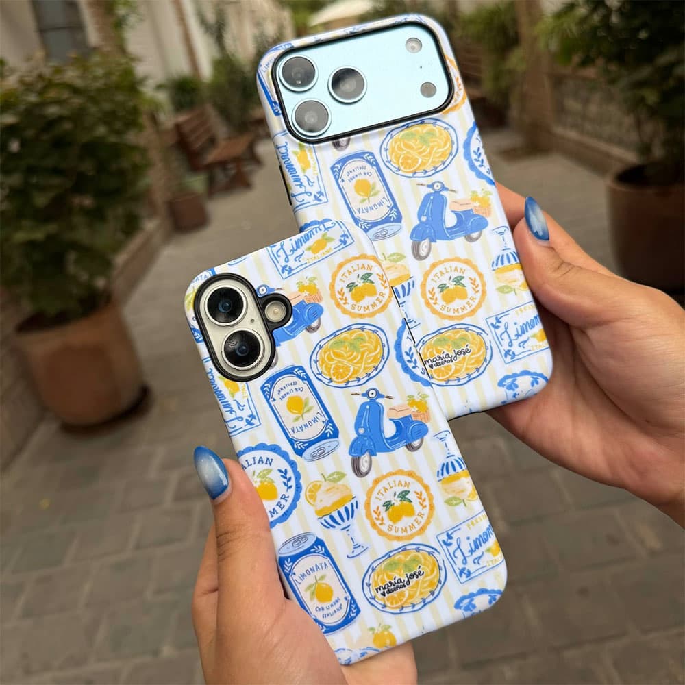 قاب Sky Blue Lemon کد TRD مناسب برای گوشی موبایل آیفون Apple iPhone 13 / 13 Pro Max / 14 / 14 Pro Max / 16 / 16 Pro Max / 17 / 17 Pro / 17 Pro Max / 18 Pro / 18 Pro Max — تصویر ۲