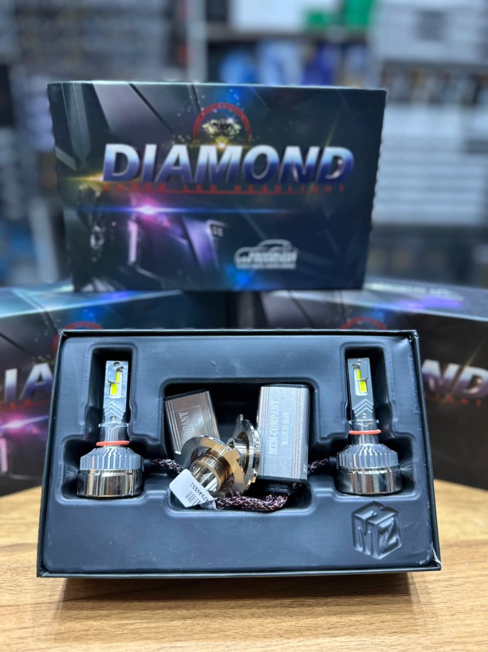 هدلایت مدل DIAMOND برند MZM پایه H1 — تصویر ۳