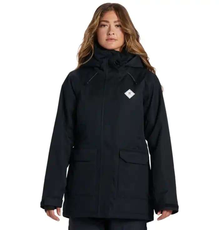 کاپشن و پارکا اسکی و اسنوبرد زنانه دیسی (DC) مدل Phoenix Parka رنگ مشکی
