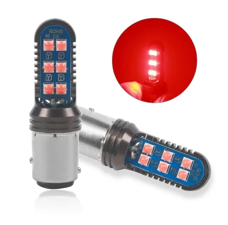لامپ ترمز خودرو اچ اف دی مدل 12SMD بسته دو عددی — تصویر ۳