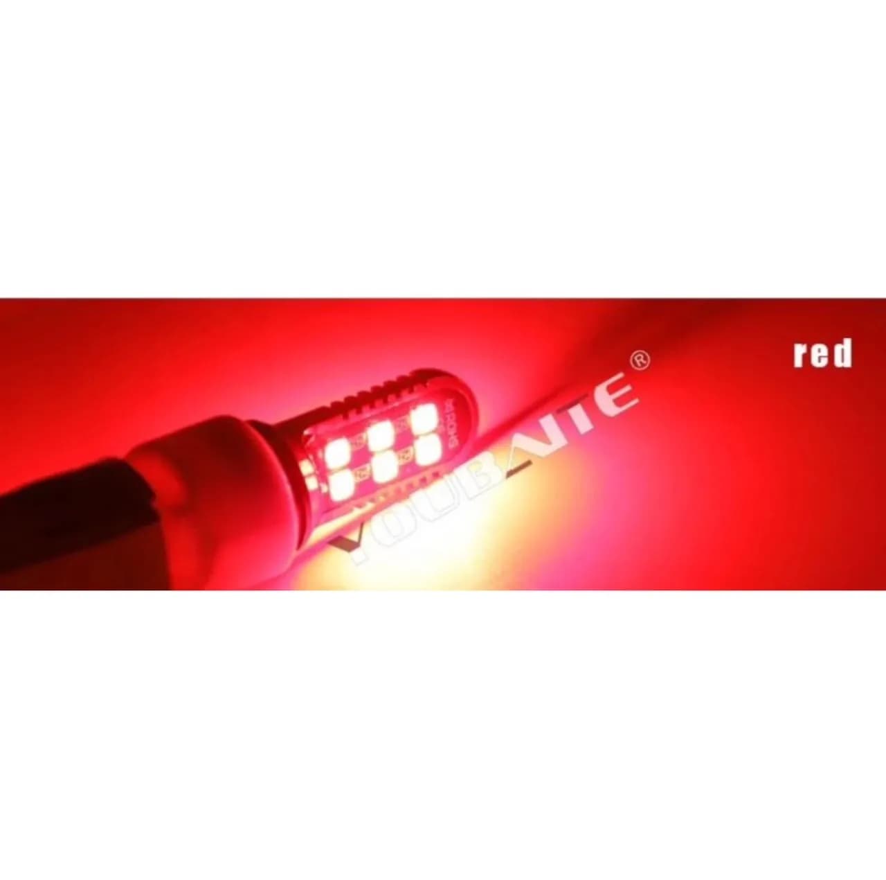 لامپ ترمز خودرو اچ اف دی مدل 12SMD بسته دو عددی — تصویر ۴