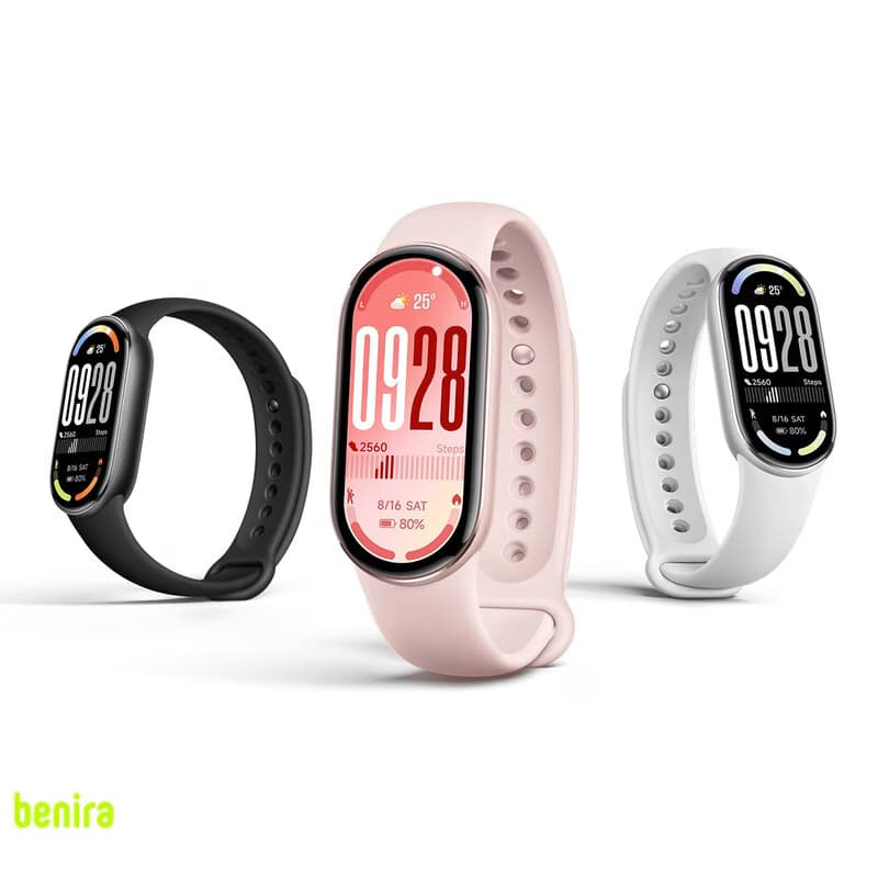 مچ بند هوشمند 46 میلیمتری شیائومی مدل Band 10 با بند سیلیکونی — تصویر ۷