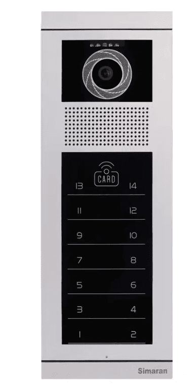 پنل تصویری HD تاچ کی کارتخوان سیماران مدل فرداد (TD1 تا TD14) — تصویر ۳