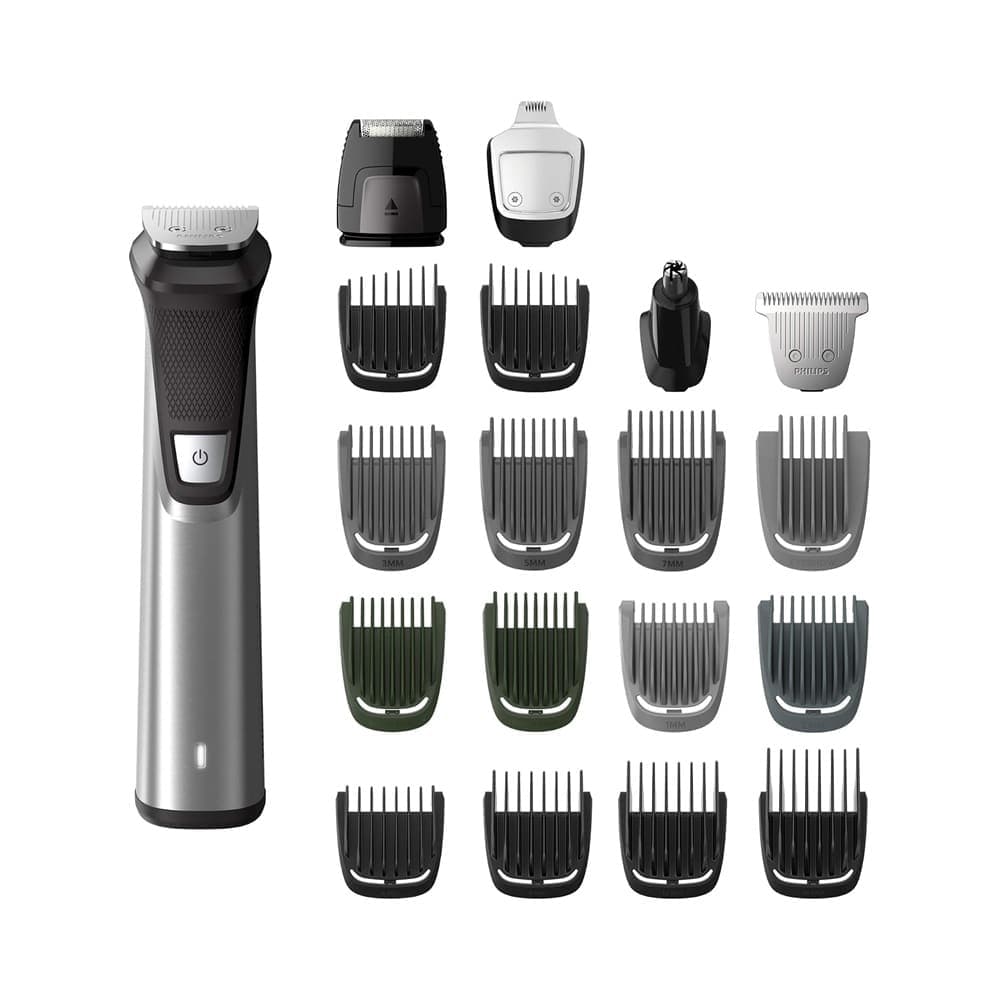 ست ماشین اصلاح فیلیپس مدل Philips Norelco MG7750/49 چند کاره 23 در 1 رنگ نقره‌ای