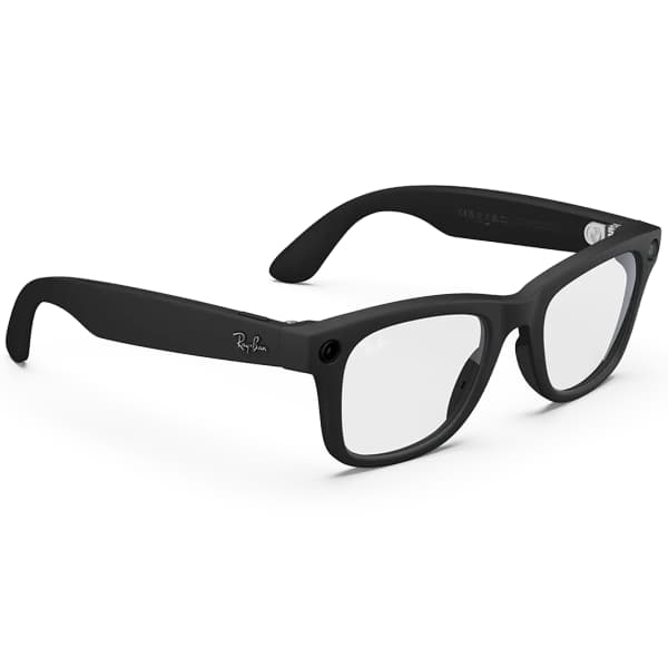 عینک هوشمند متا ری بن Meta Ray-Ban Wayfarer (GEN 2) Matte Black Frame + Clear Lense — تصویر ۲