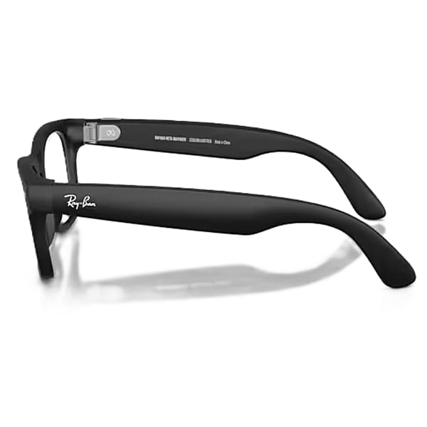 عینک هوشمند متا ری بن Meta Ray-Ban Wayfarer (GEN 2) Matte Black Frame + Clear Lense — تصویر ۶