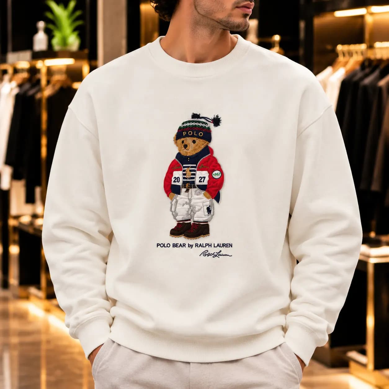 دورس پلو تدی polo teddy رنگ سفید