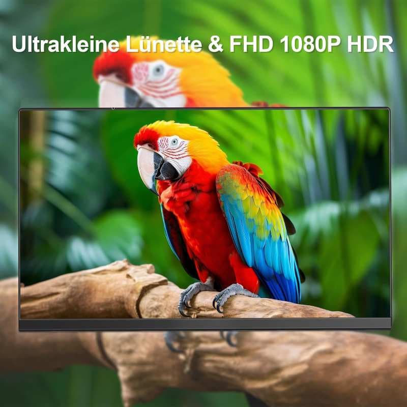 مانیتور Laptomo با صفحه نمایش 15.6 اینچی 1080P USB-C با قاب محافظ و قابلیت پشتیبانی از کامپیوتر/دسکتاپ/لپ تاپ — تصویر ۵