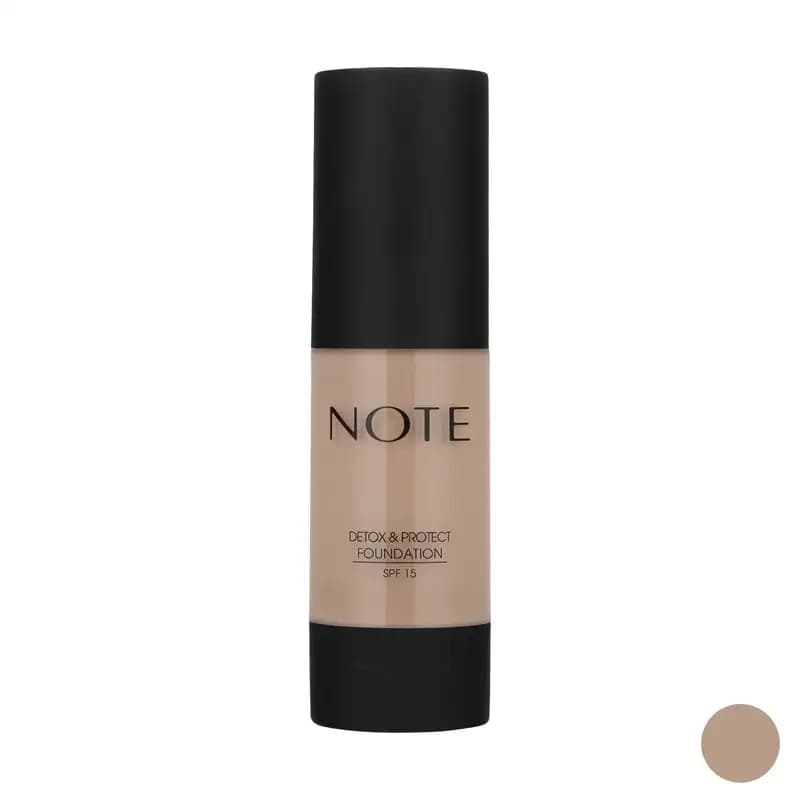 کرم پودر Detox And Protect شماره 10 نوت حجم 35 میل | Note Detox And Protect Foundation No.10 35 ml