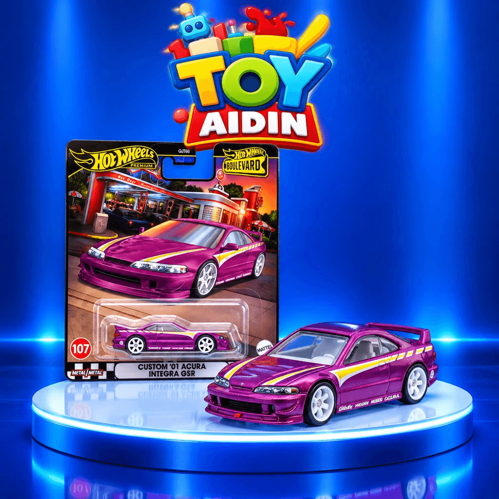 ماکت ماشین هات ویلز مدل CUSTOM 01 ACURA INTEGRA GSR