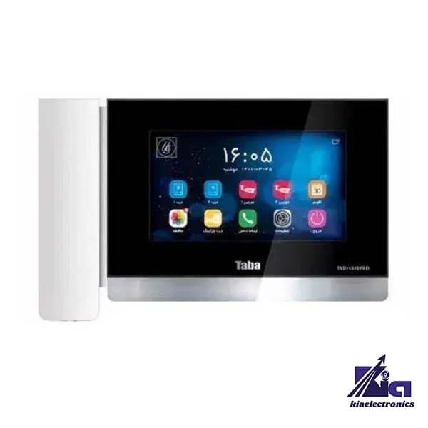 پکیج آیفون تصویری دو واحدی تابا TVD-1070 PRO با پنل کارتی TVP-1860 CR — تصویر ۶
