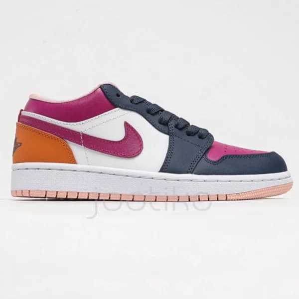 جردن وان پرپل مجنتا Jordan 1 Low Purple Magenta — تصویر ۳