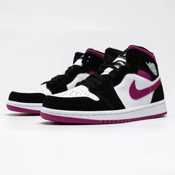 جردن وان Jordan 1 Mid Magenta ارغوانی — تصویر ۵
