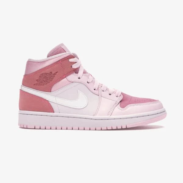 کفش نایکی ایر جردن وان صورتی Jordan 1 Mid Digital Pink