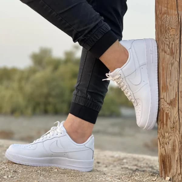 نایک ایرفورس وان سفید Nike Air Force 1 ’07 — تصویر ۵