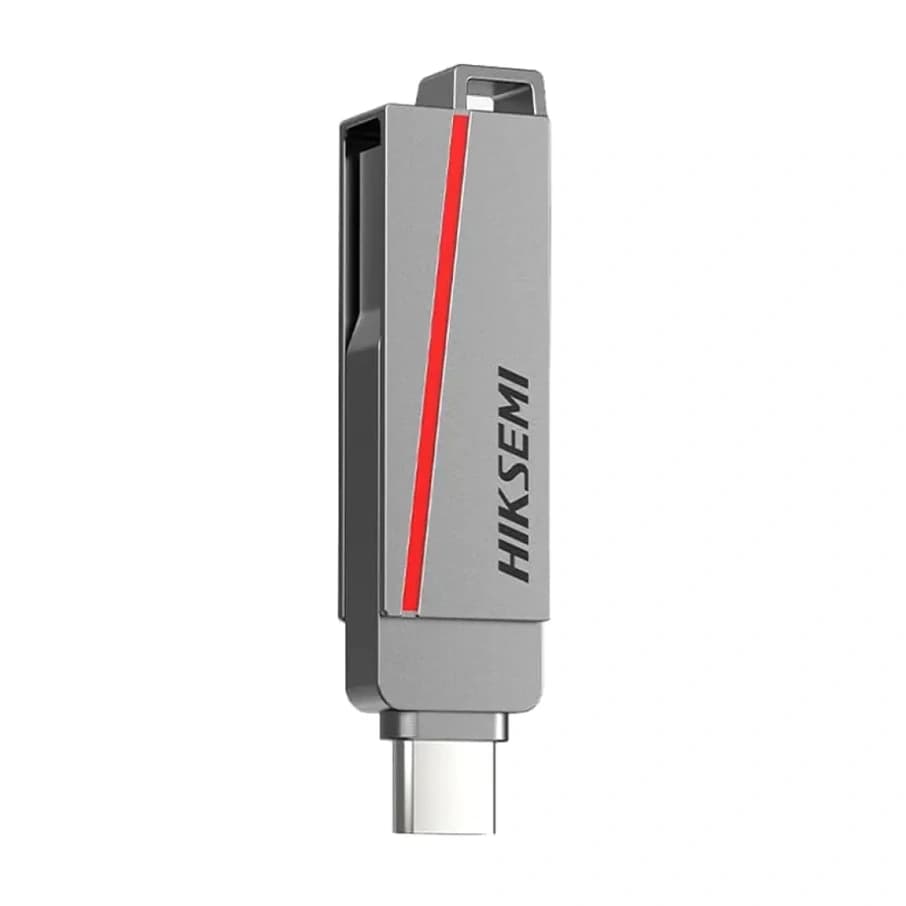 فلش مموری هایک سمی مدل DUAL SLIM E307C ظرفیت 64 گیگابایت USB3.2 / دارای OTG TYPE-C — تصویر ۲