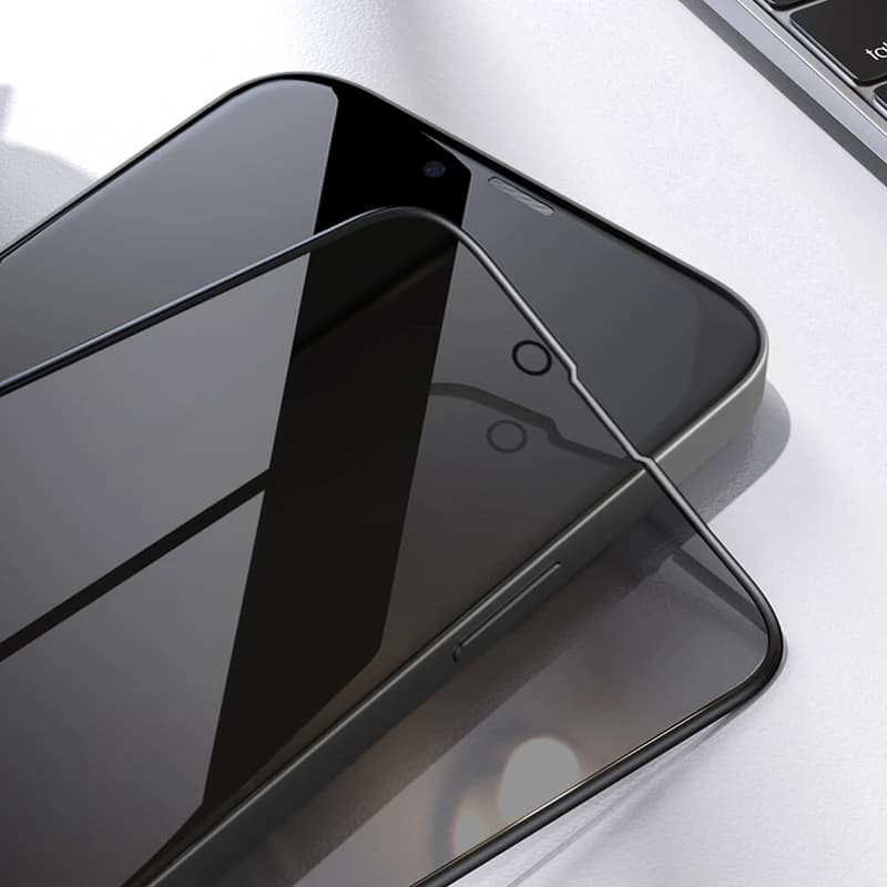 محافظ صفحه نمایش گلس پرایوسی آیفون 12promax — تصویر ۸